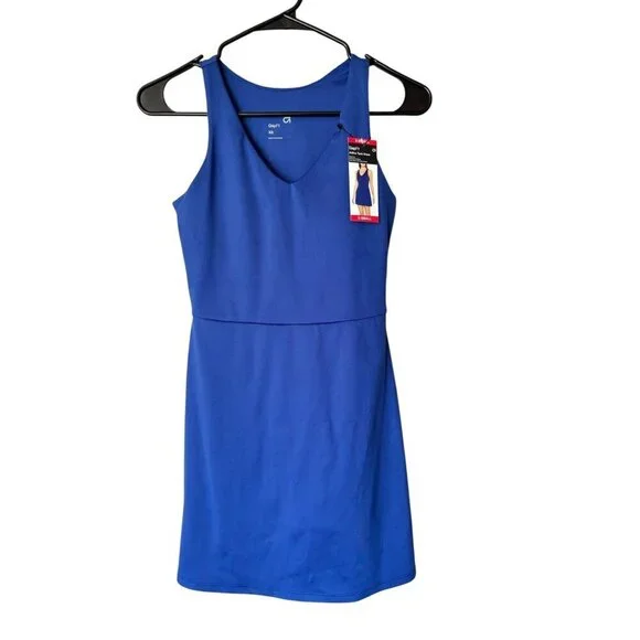 GapFit Women's Active Tank Dress with Shorts & Side Pockets - Picture 2 of 7